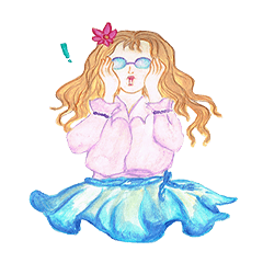 [LINEスタンプ] No sugar daily life
