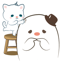 [LINEスタンプ] I have to be affectionate part 7
