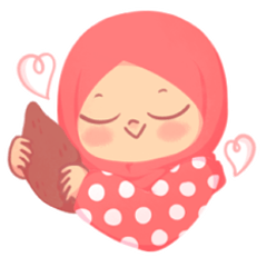 [LINEスタンプ] Ubi Solehah