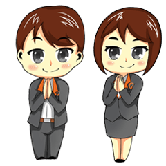 [LINEスタンプ] QuickServ Sales Team