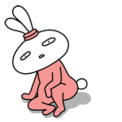 [LINEスタンプ] Yoga ＆ Dancing Rabbit