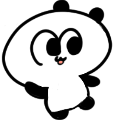 [LINEスタンプ] 謎のパンダ