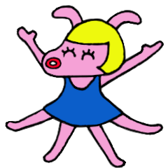 [LINEスタンプ] ルーシーぴょんたこす