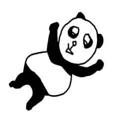 [LINEスタンプ] パンダさんの喜怒哀楽。の画像（メイン）