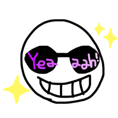 [LINEスタンプ] いけいけサングラスマン