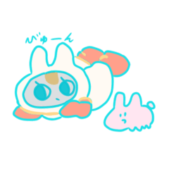 [LINEスタンプ] すぺうさとゆるふわな日常