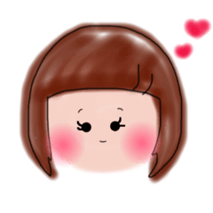 [LINEスタンプ] ほんわかももちゃん