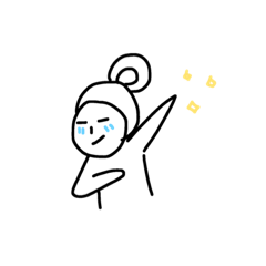 [LINEスタンプ] Super Obachan