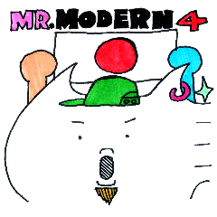 [LINEスタンプ] MR.MODERN 4