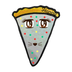 [LINEスタンプ] Pizza naughty V.2