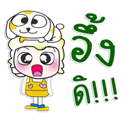 [LINEスタンプ] ..Mr. Hatoru and dog..^^