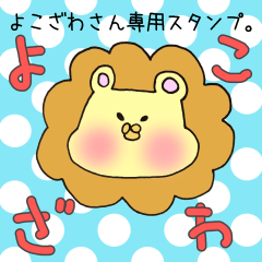 [LINEスタンプ] よこざわさん専用スタンプの画像（メイン）