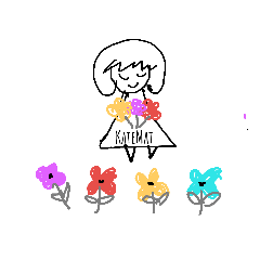 [LINEスタンプ] Kate Mat2