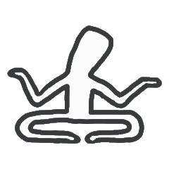 [LINEスタンプ] Too lazy to move