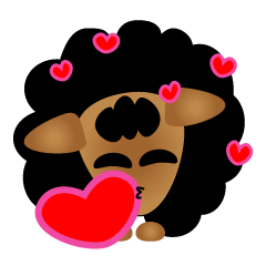[LINEスタンプ] Lovely Lovely Lovely Sheep
