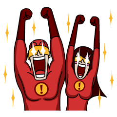 [LINEスタンプ] THE WONDERS
