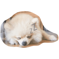 [LINEスタンプ] Milky-Almond