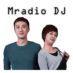 [LINEスタンプ] Mradio DJ