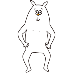 [LINEスタンプ] ヘンなイキモノここにいます