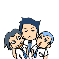 [LINEスタンプ] Gang Paloh (ON THE ROCK)