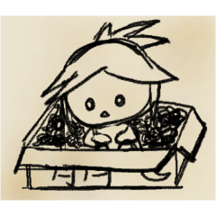 [LINEスタンプ] Month month_Melancholy