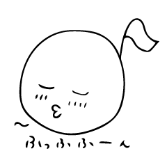 [LINEスタンプ] しろたまのシンプルスタンプ