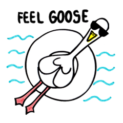 [LINEスタンプ] I'm Goose