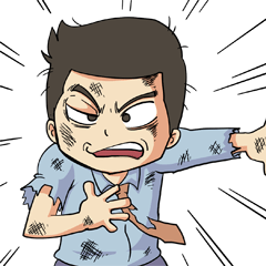 [LINEスタンプ] Super Staff