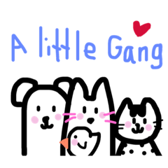 [LINEスタンプ] A little Gangの画像（メイン）