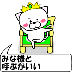 [LINEスタンプ] 動く！『みな』専用の名前スタンプ