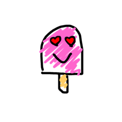 [LINEスタンプ] ice cream so cute