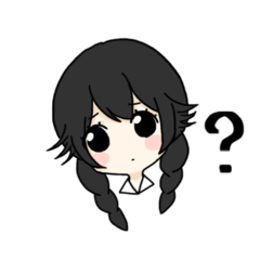 [LINEスタンプ] 明良ちゃんと美波くん。