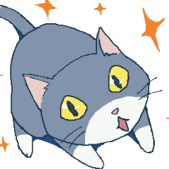[LINEスタンプ] 猫だからしょうがない