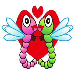 [LINEスタンプ] Dragonfly's World