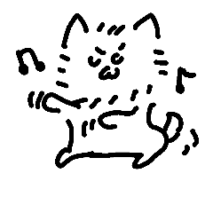 [LINEスタンプ] うに ねこ