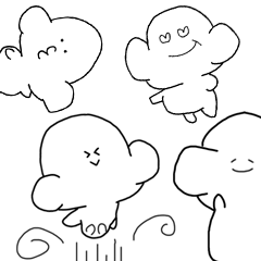 [LINEスタンプ] もちこぶ