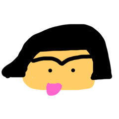 [LINEスタンプ] おかっぱのカパ子ちゃん
