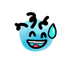 [LINEスタンプ] Mr.Blue Emoji