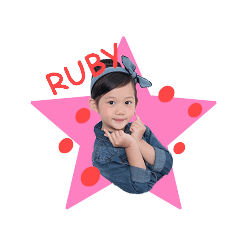 [LINEスタンプ] Ruby Babyの画像（メイン）