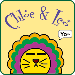[LINEスタンプ] Chloe ＆ Leo
