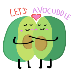 [LINEスタンプ] Avocado！！