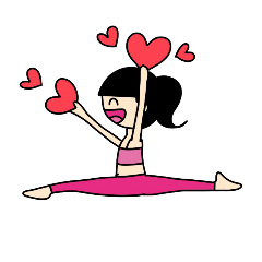 [LINEスタンプ] Yoga with Jib: Deedee