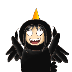 [LINEスタンプ] No Dark Crow