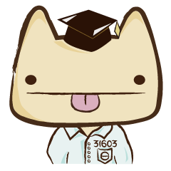 [LINEスタンプ] Put your tongue out
