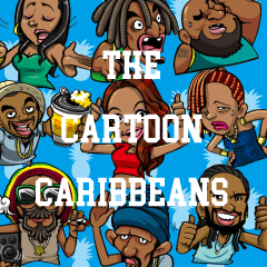 [LINEスタンプ] THE CARTOON CARIBBEANS