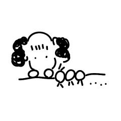 [LINEスタンプ] Spiral Curls girl part 2