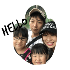 [LINEスタンプ] yamadafamiy