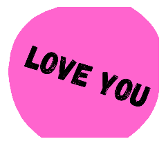 [LINEスタンプ] love you na ja