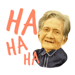 [LINEスタンプ] MA-EAD Happy Grandma