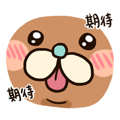 [LINEスタンプ] Popo Bear ＆ Mei Bunny(daily expressions)